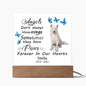 Husky Memorial Square Acrylic Sign Plaque