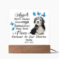Havanese Memorial Square Acrylic Sign Plaque