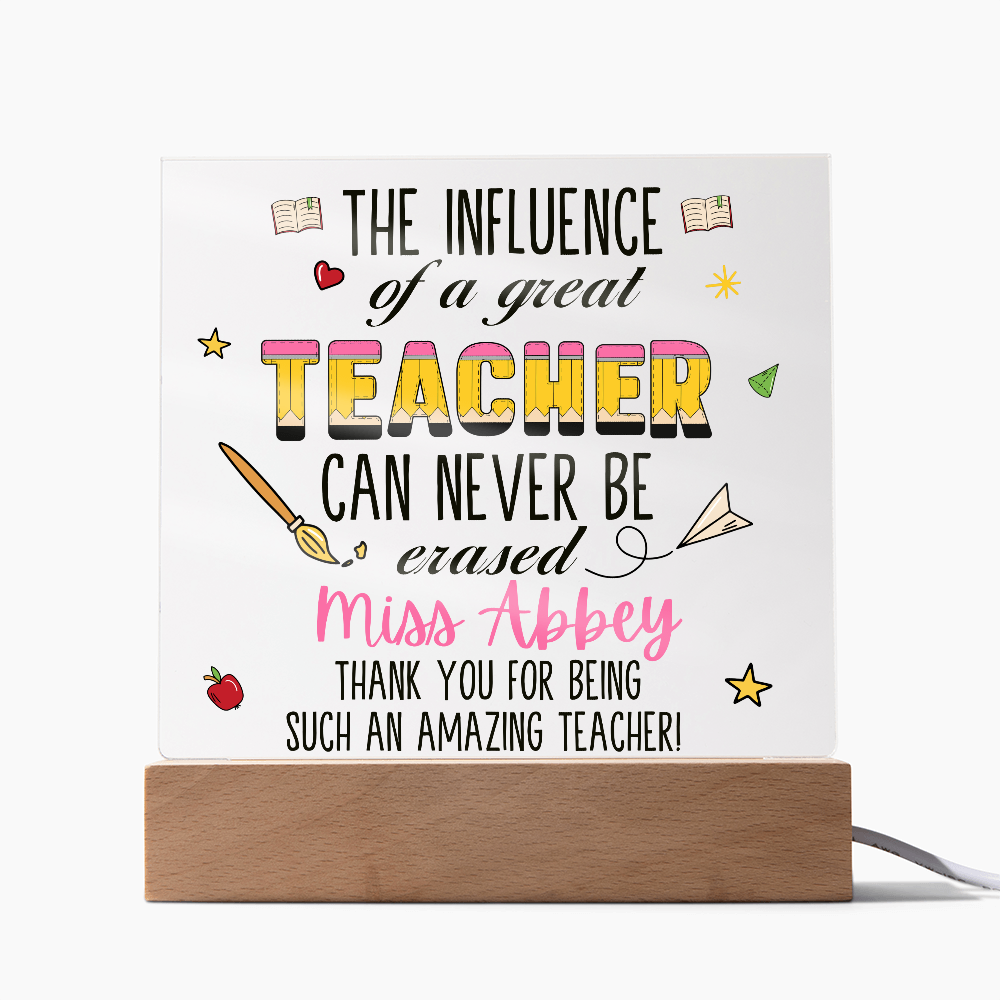 Teacher So Appreciated Pers