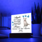 Husky Memorial Square Acrylic Sign Plaque