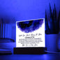 Personalized Gift - Infinite Love - Personalized Acrylic Plaque