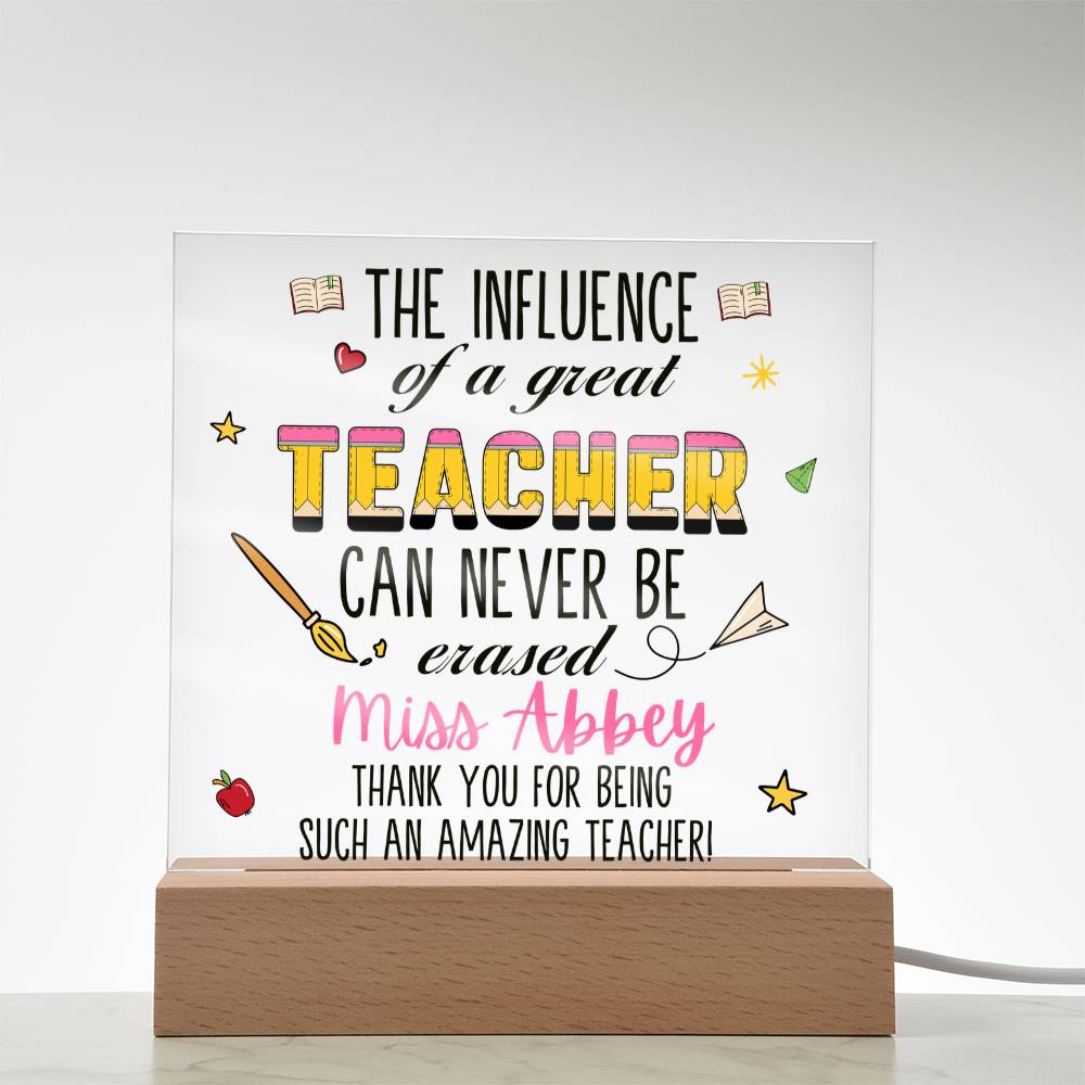 Teacher So Appreciated Pers