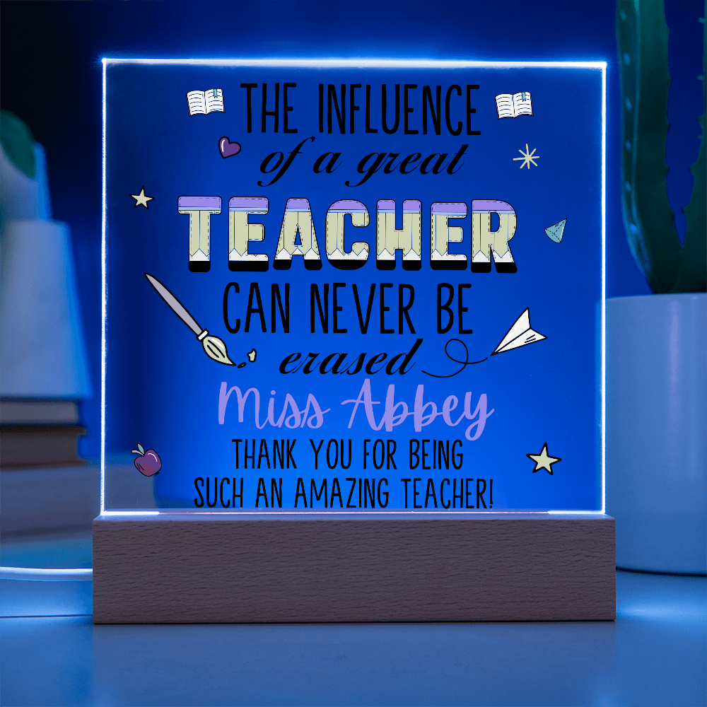 Teacher So Appreciated Pers