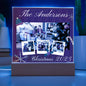Personalized Family Christmas Memories Acrylic Plaque Table Top Display Gift