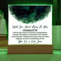 Personalized Gift - Infinite Love - Personalized Acrylic Plaque