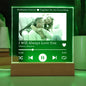Personalized Soulmates Acrylic Song Plaque Table Top Display