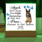 German Sheppard Memorial Square Acrylic Sign Plaque