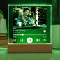 Personalized Soulmates Love Story Acrylic Song Plaque Table Top Display