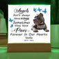 Pitbull Memorial Square Acrylic Sign Plaque