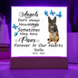 German Sheppard Memorial Square Acrylic Sign Plaque