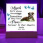 Boxer Memorial Square Acrylic Sign Plaque