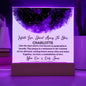Personalized Gift - Infinite Love - Personalized Acrylic Plaque