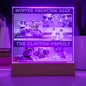 Personalized Family Vacation Memories Acrylic Plaque Table Top Display Gift