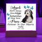 Havanese Memorial Square Acrylic Sign Plaque
