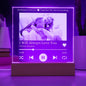 Personalized Soulmates Acrylic Song Plaque Table Top Display