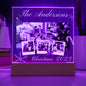 Personalized Family Christmas Memories Acrylic Plaque Table Top Display Gift