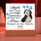 Havanese Memorial Square Acrylic Sign Plaque