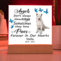Husky Memorial Square Acrylic Sign Plaque