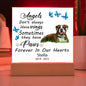 Boxer Memorial Square Acrylic Sign Plaque