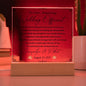 Wedding Officiant Gift - Personalized Thank You Plaque