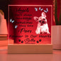 Personalized Pet Memorial Square Acrylic Sign Plaque