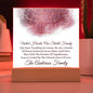 Personalized Family Gift -  United Hearts -Acrylic Plaque