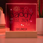 Personalized New Dad Gift - Established Acrylic Plaque