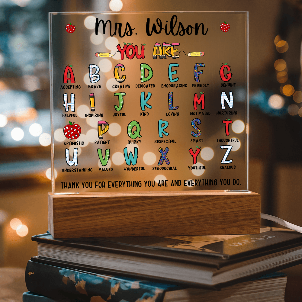 Teacher You Are Pers