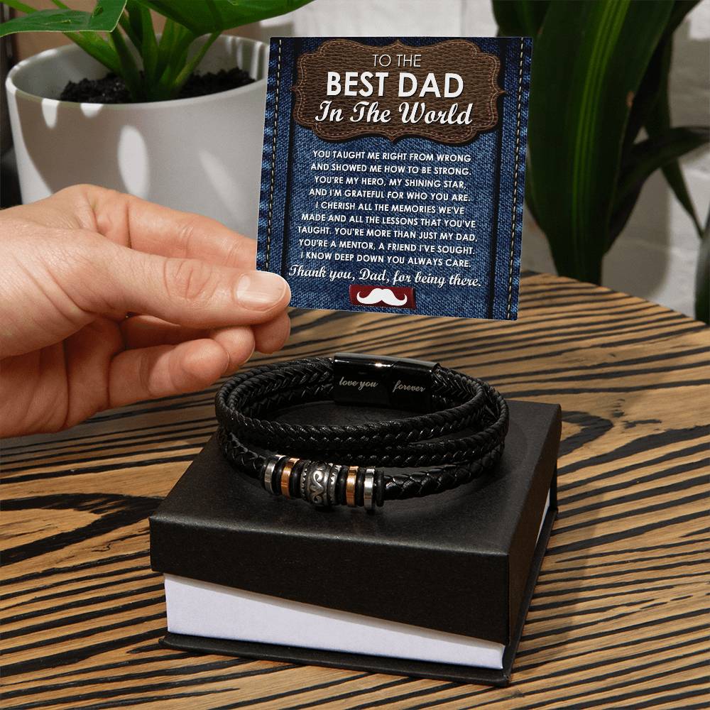 Bracelet Gift For Dad - To Be Strong