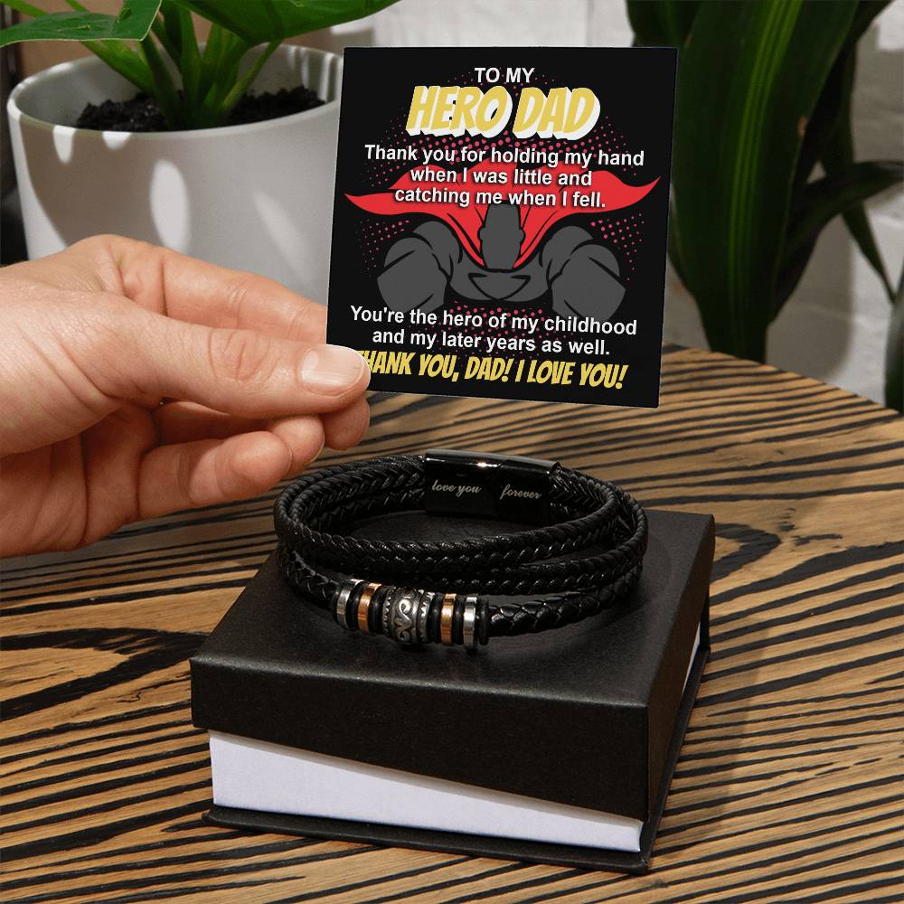 Bracelet Gift For Dad - Hero Dad