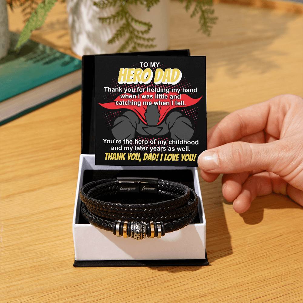 Bracelet Gift For Dad - Hero Dad