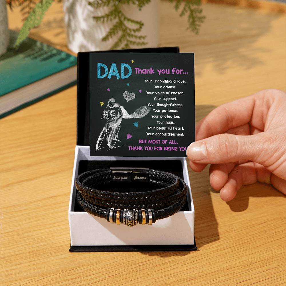 Bracelet For Dad - Thank You For Everything