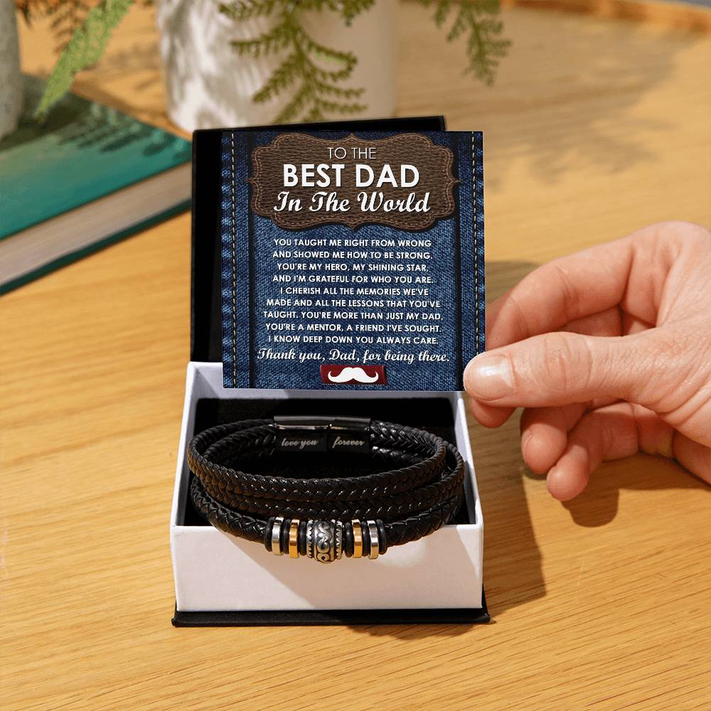 Bracelet Gift For Dad - To Be Strong