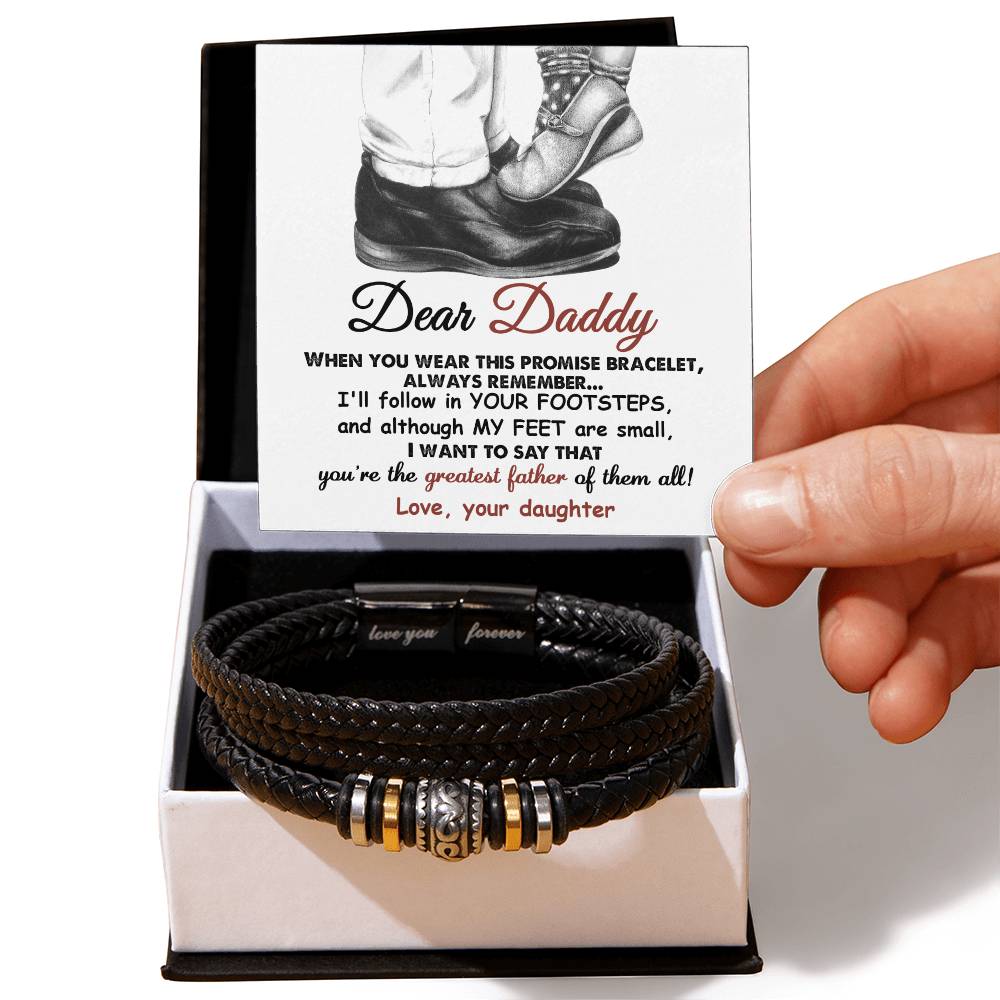 Promise Bracelet Gift For Dad