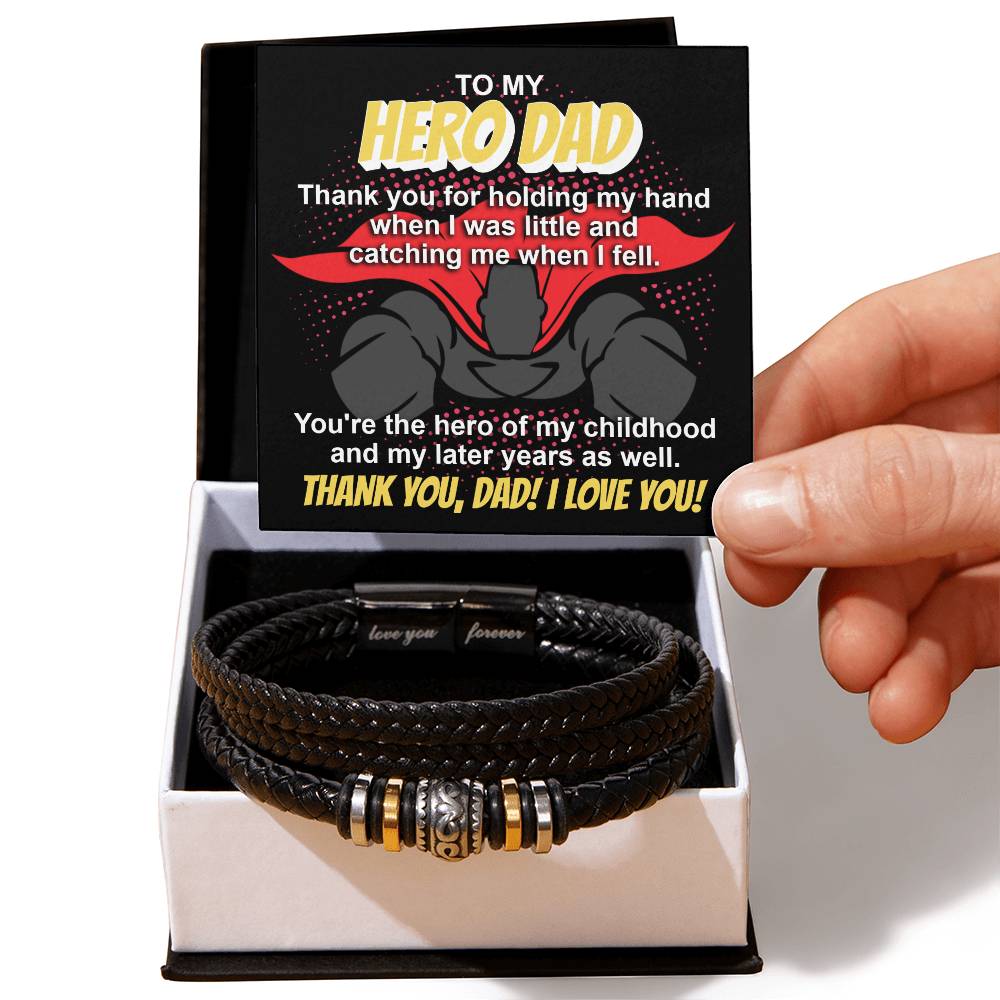 Bracelet Gift For Dad - Hero Dad