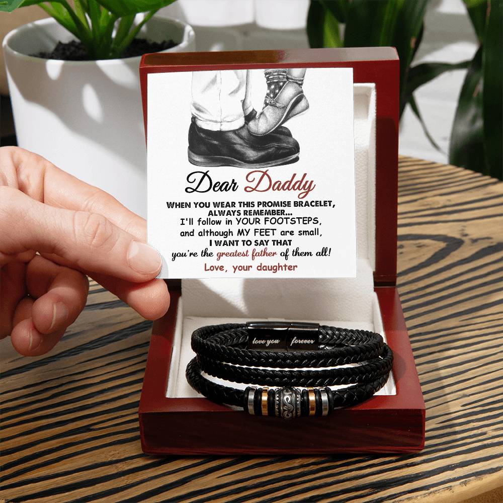 Promise Bracelet Gift For Dad