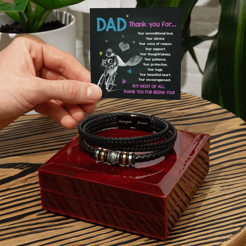 Bracelet For Dad - Thank You For Everything