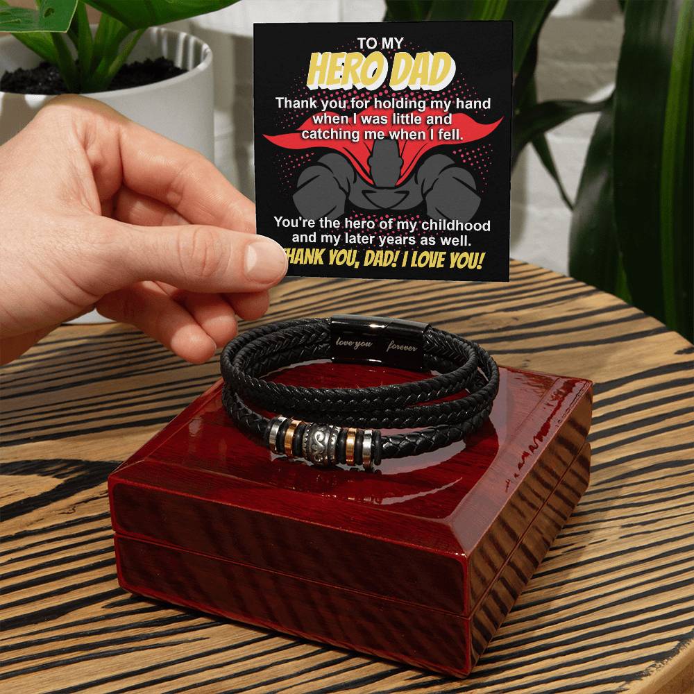 Bracelet Gift For Dad - Hero Dad