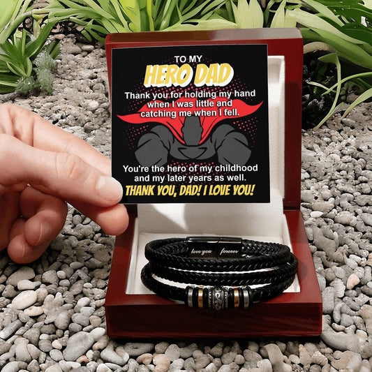 Bracelet Gift For Dad - Hero Dad