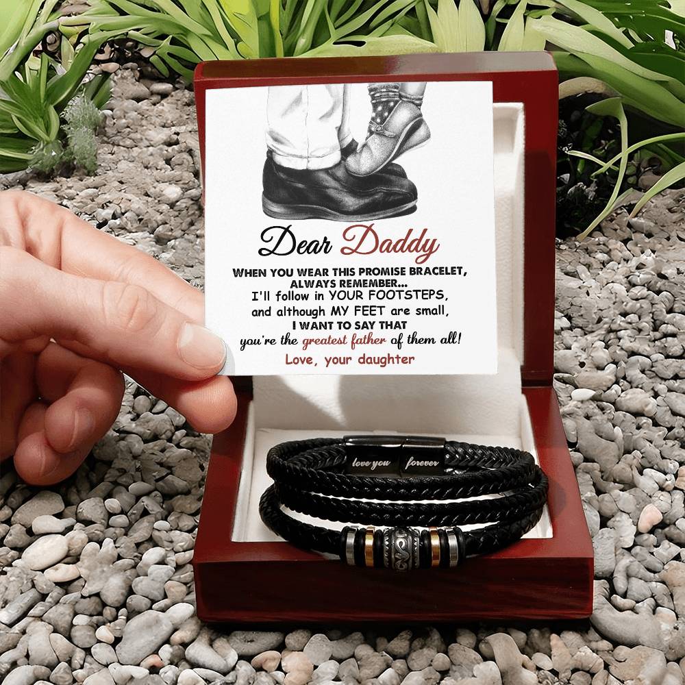 Promise Bracelet Gift For Dad