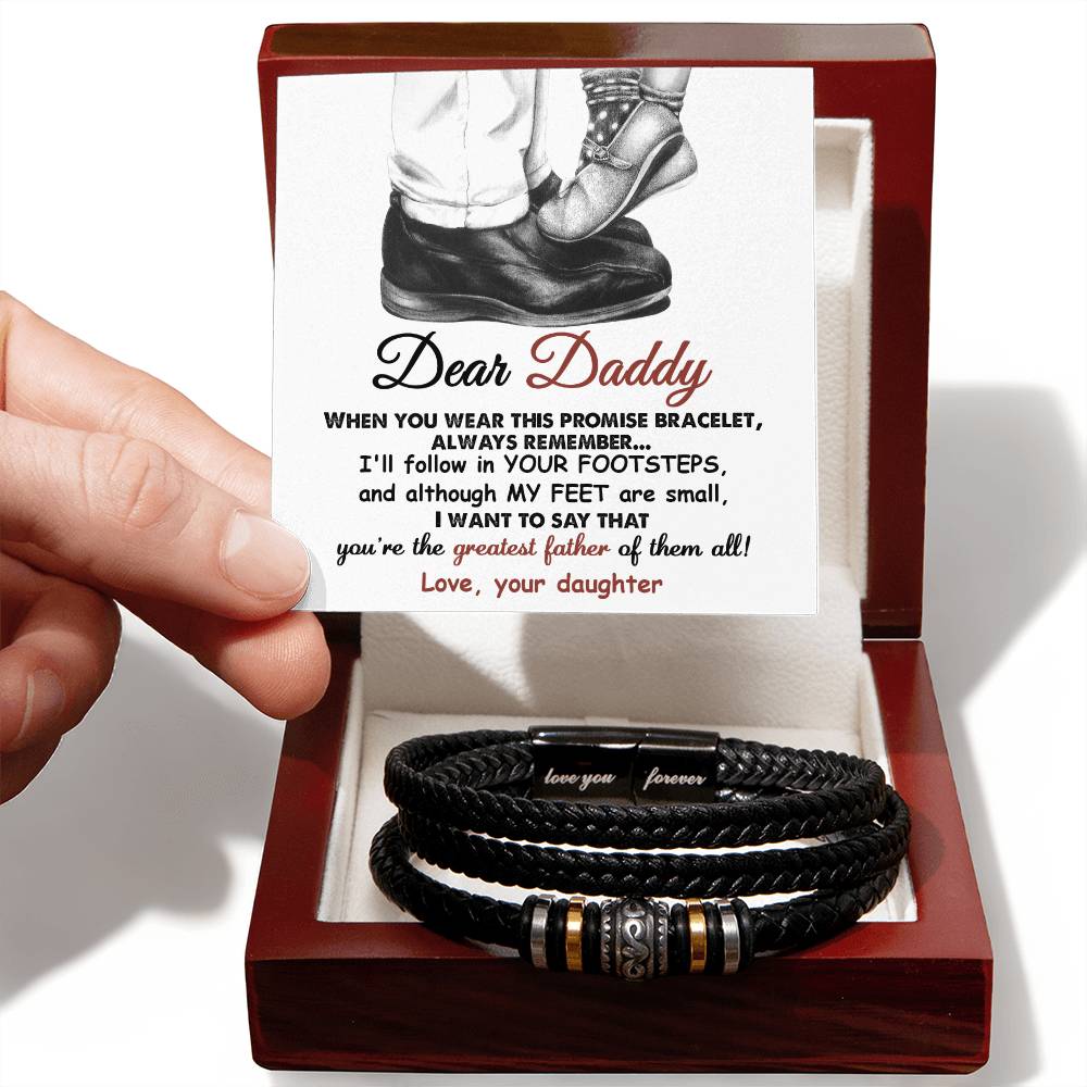 Promise Bracelet Gift For Dad