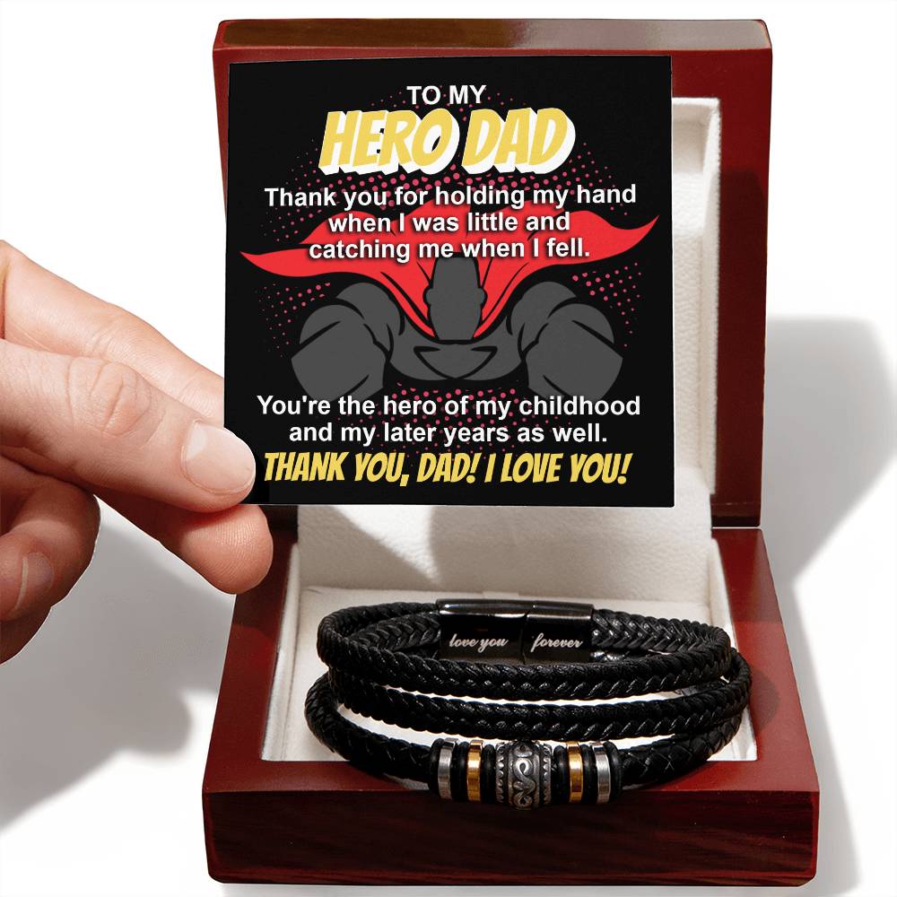 Bracelet Gift For Dad - Hero Dad