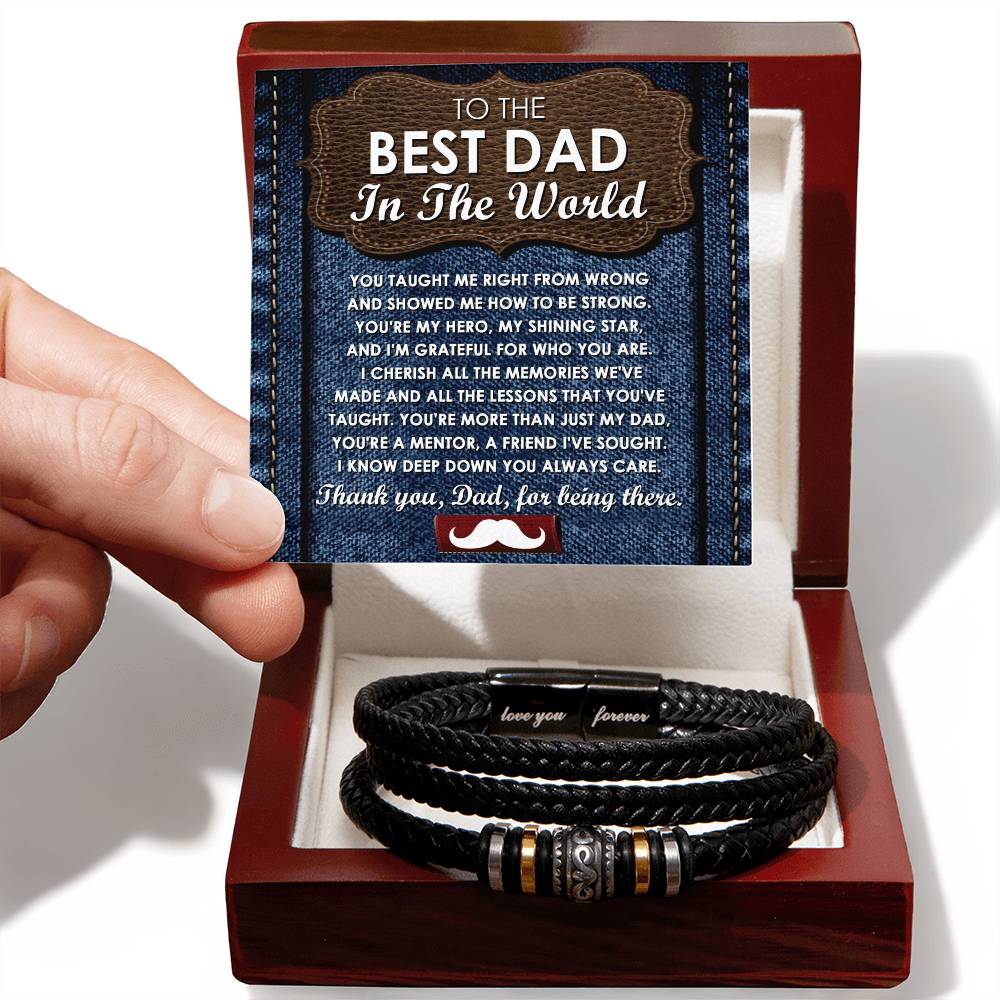 Bracelet Gift For Dad - To Be Strong