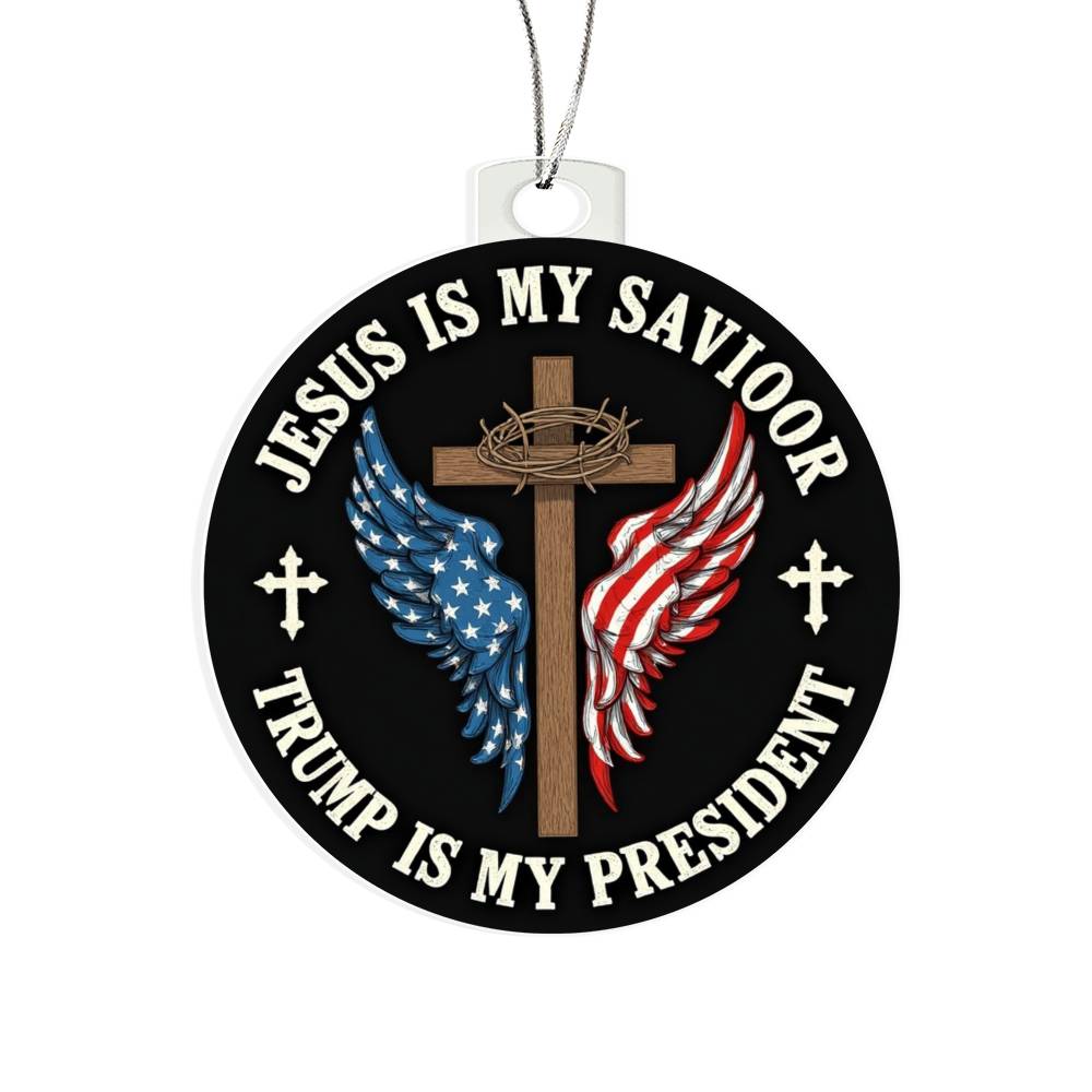 Trump Ornament - Jesus - Trump