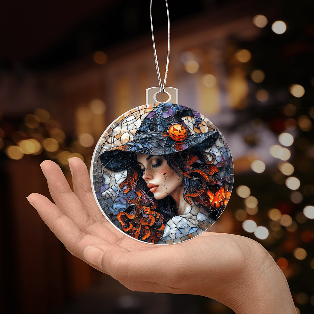 Witch 2 with pumpkins - NP - 6