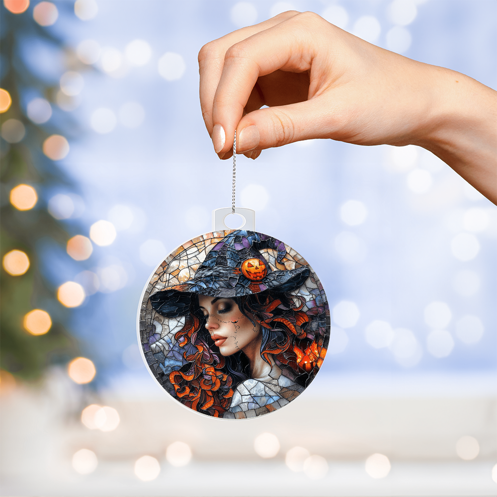 Witch 2 with pumpkins - NP - 6