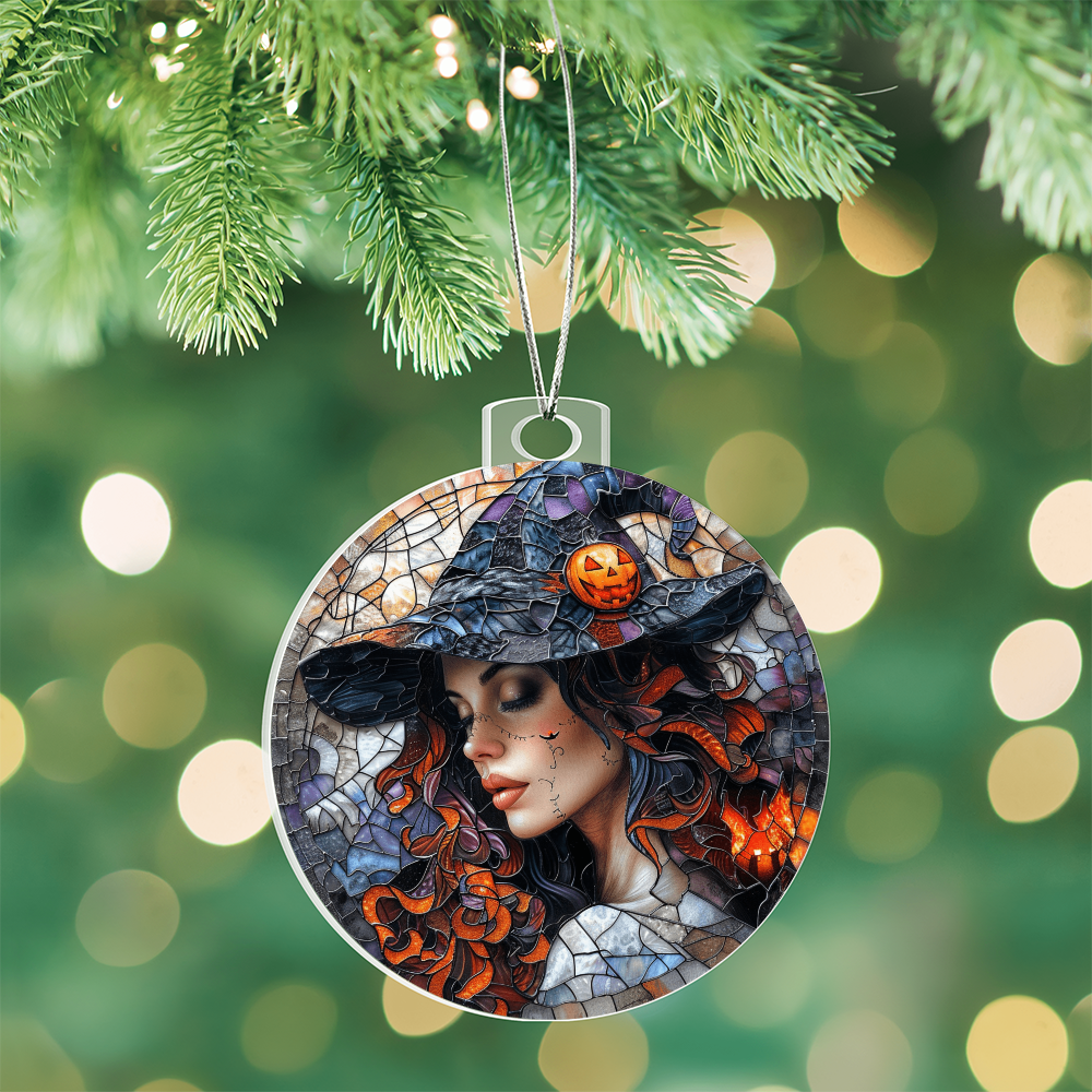 Witch 2 with pumpkins - NP - 6