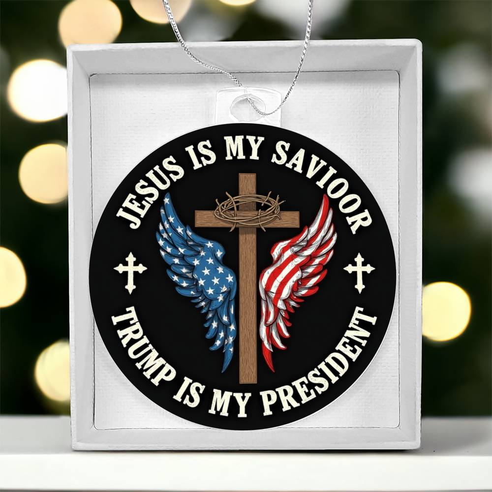 Trump Ornament - Jesus - Trump