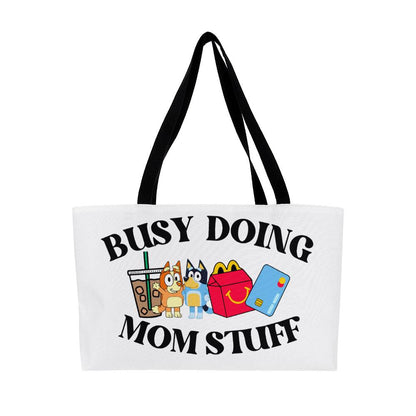 Busy Mom Doing Stuff Weekender Tote Bag