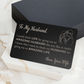 To My Husband Engraved Wallet Card - Amazing Life - FREE SHIPPING